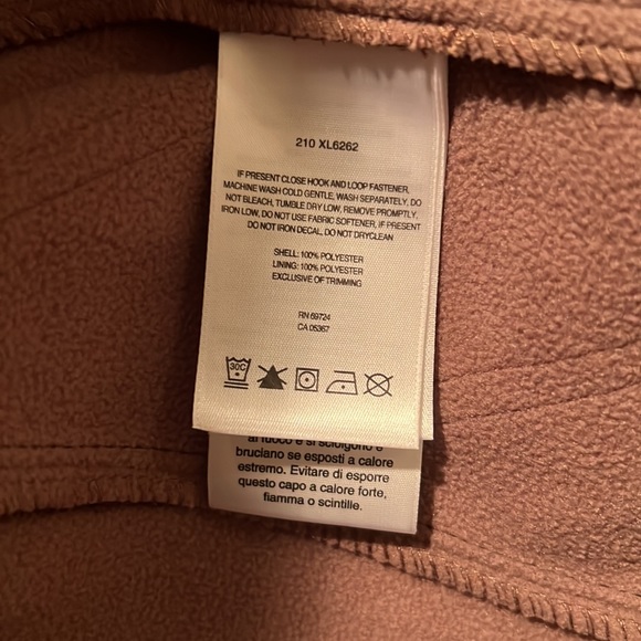 Columbia Womens Brown Jacket w Zipper / Fleece Lined - Picture 6 of 6